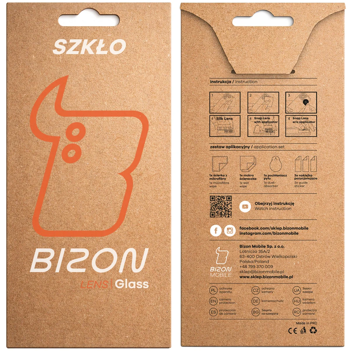 Gehärtetes Glas für die Kamera für Xiaomi 15T Pro, Bizon Glass Lens, 2 Stück - Image 6