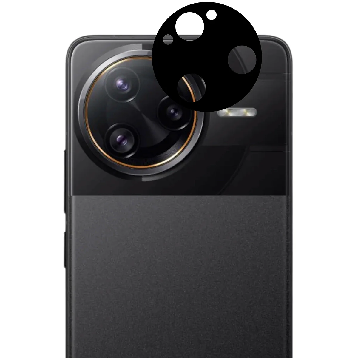 Gehärtetes Glas für die Kamera für Xiaomi Poco F7 Ultra, Bizon Glass Silk Lens, 2 Stück - Image 5