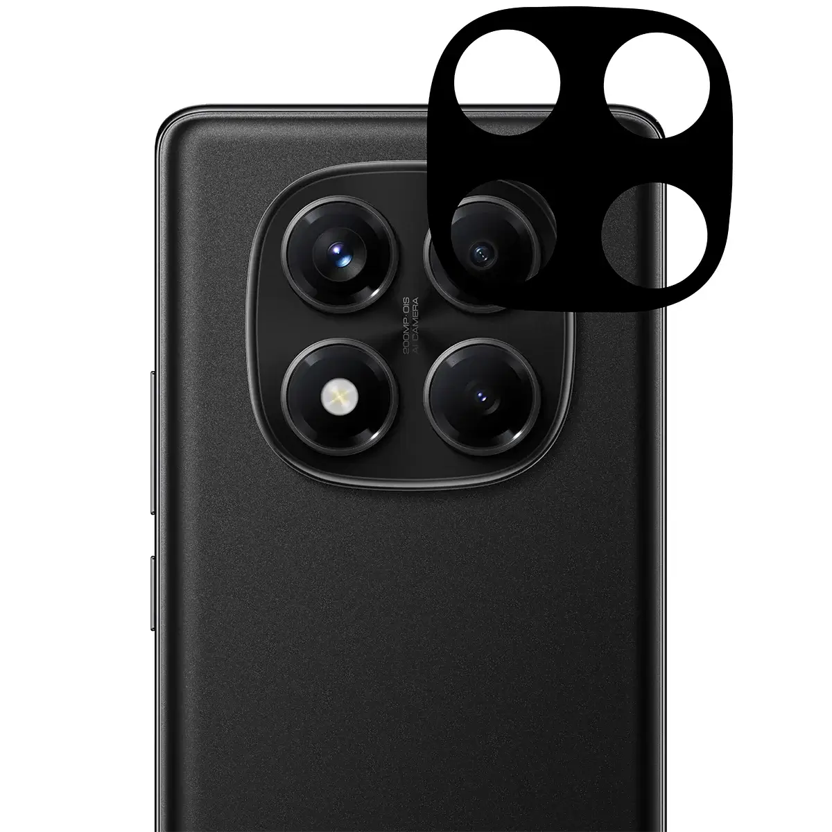 Gehärtetes Glas für die Kamera für Xiaomi Redmi Note 14 Pro 5G / Poco X7, Bizon Glass Silk Lens, 2 Stück - Image 5