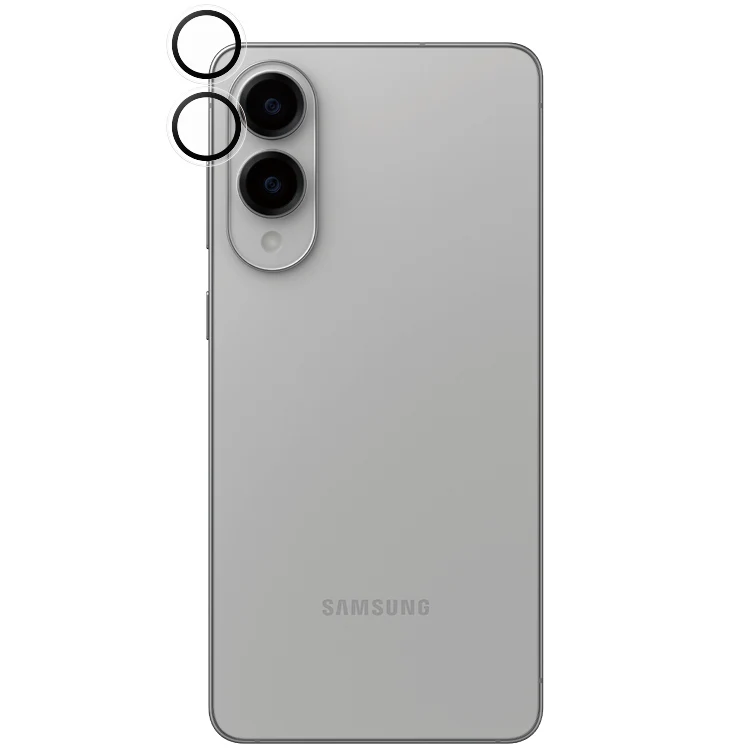 Gehärtetes Glas für die Kamera mit Applikator für Galaxy S25 Edge, PanzerGlass Hoops Camera, Transparent - Image 4