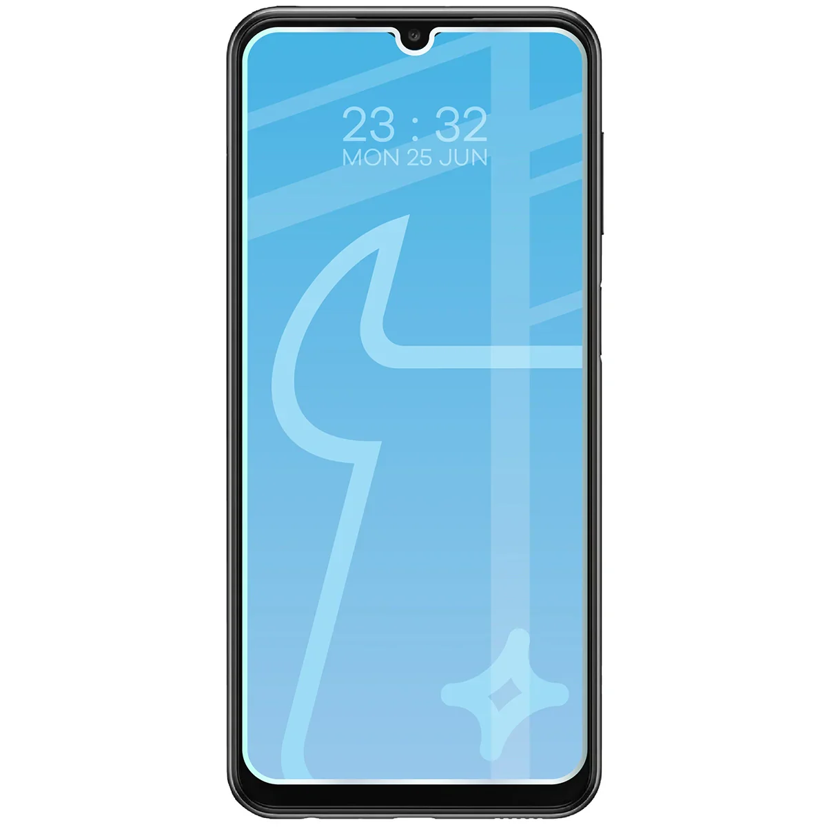 Gehärtetes Glas für Galaxy A23 4G / 5G, Bizon Glass Clear Duo, 2 Stück - Image 3