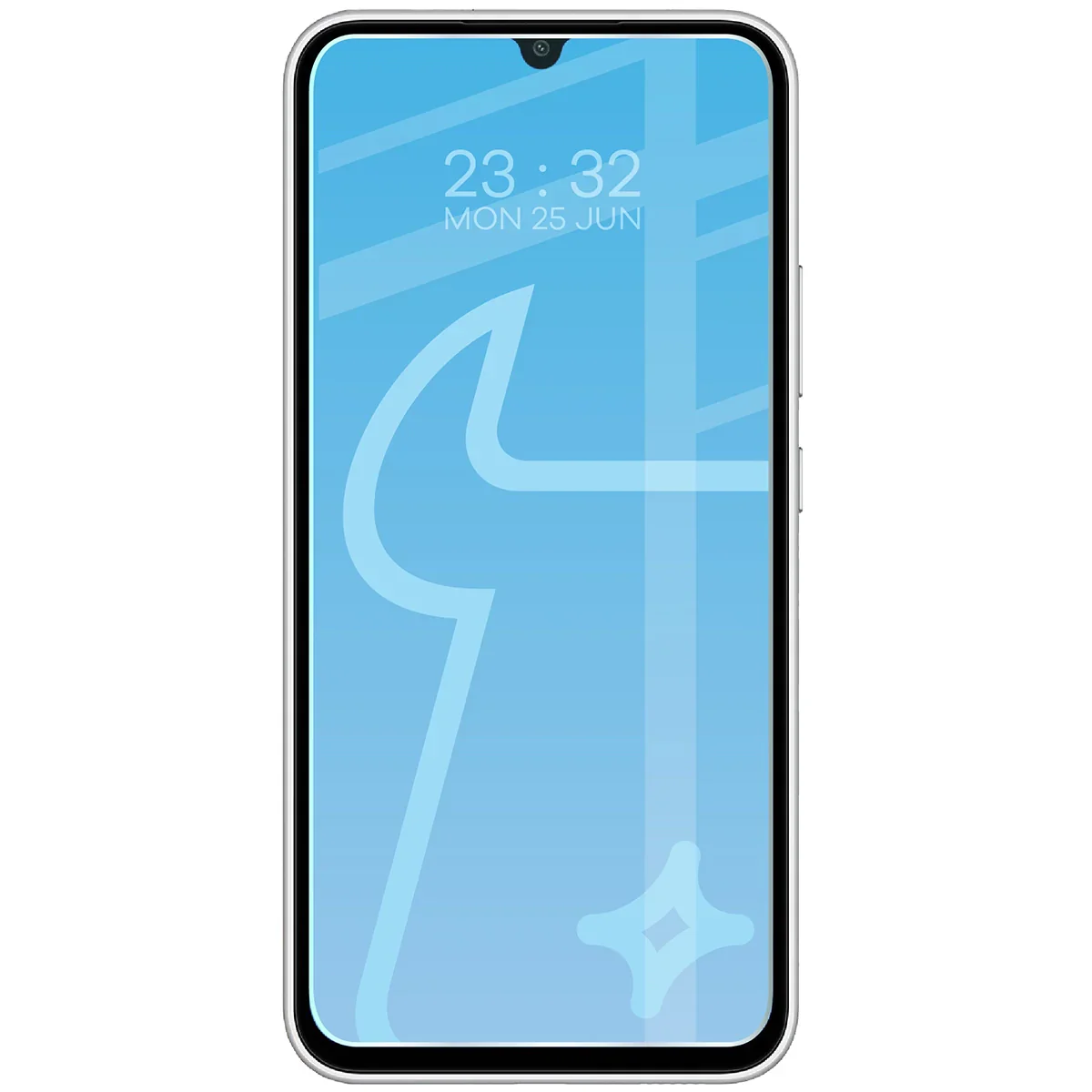 Gehärtetes Glas für Galaxy A34 5G, Bizon Glass Clear Duo, 2 Stück - Image 3