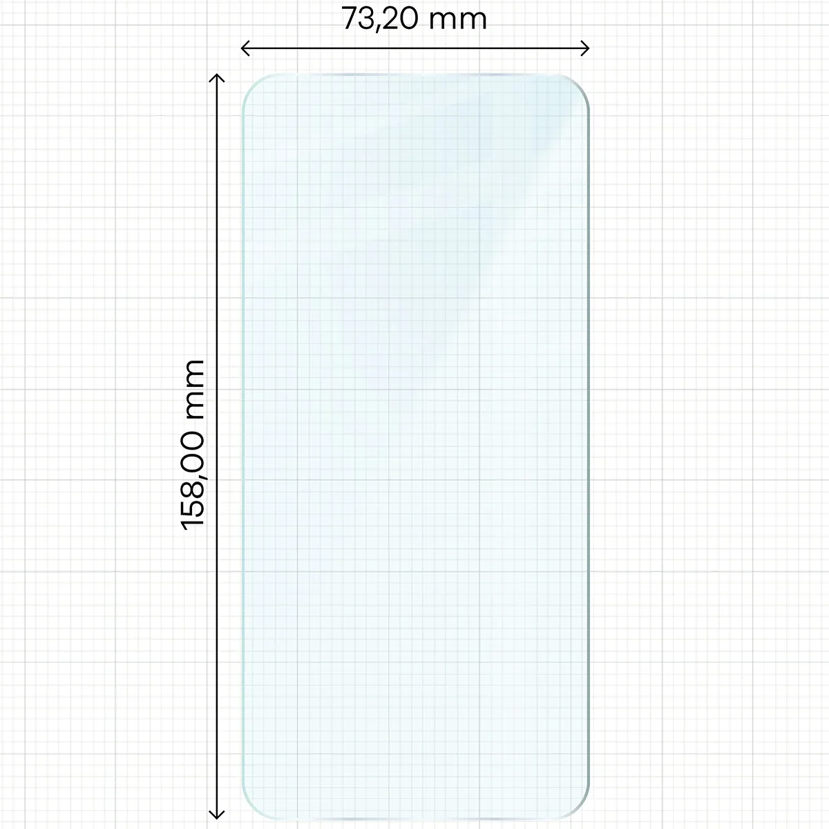 Gehärtetes Glas für Galaxy A57 5G, Bizon Glass Clear - Image 2