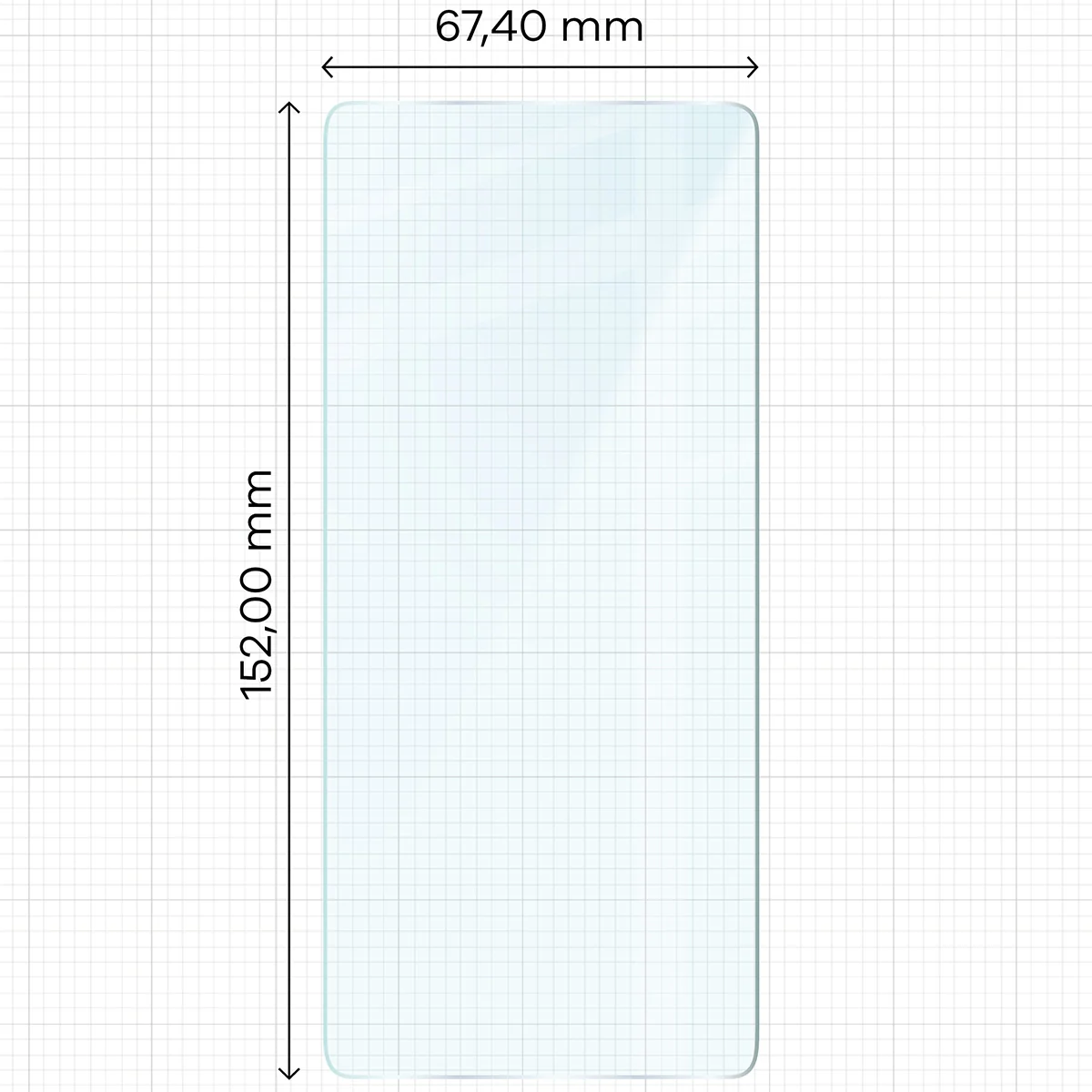 Gehärtetes Glas für Galaxy S20 FE, Bizon Glass Clear Duo, 2 Stück - Image 2