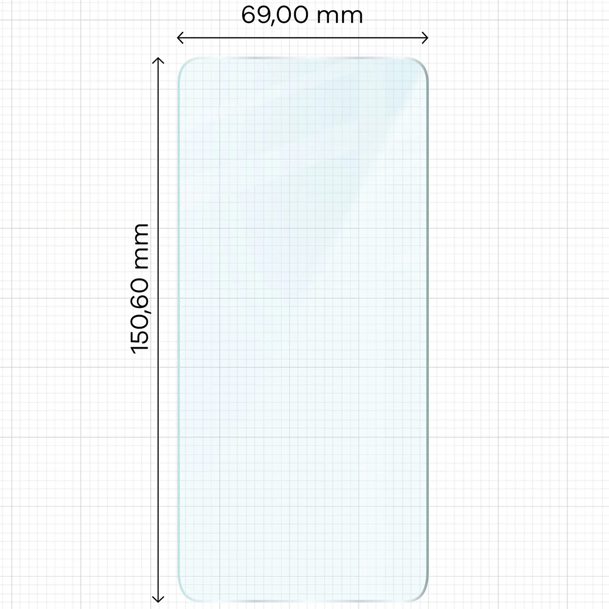 Gehärtetes Glas für Galaxy S21 FE, Bizon Glass Clear Duo, 2 Stück - Image 2