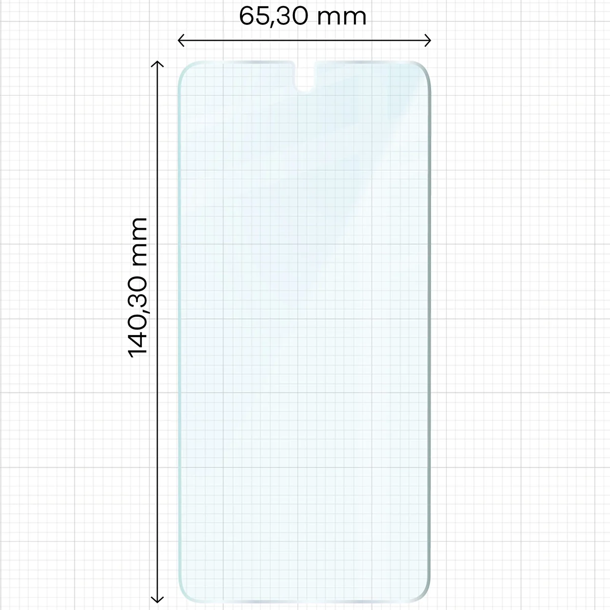 Gehärtetes Glas für Galaxy S22, Bizon Glass Clear Duo, 2 Stück - Image 2