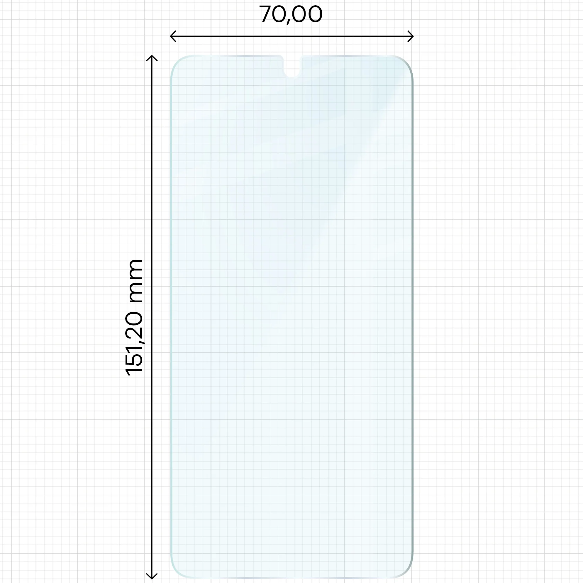Gehärtetes Glas für Galaxy S22 Plus, Bizon Glass Clear Duo, 2 Stück - Image 2