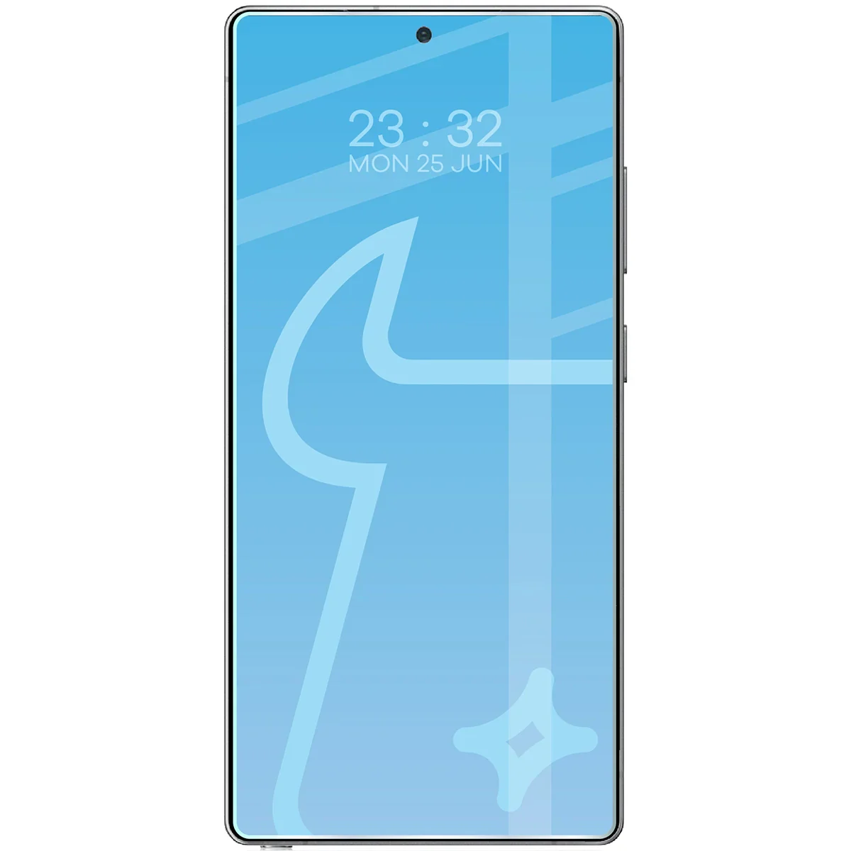 Gehärtetes Glas für Galaxy S25 Ultra, Bizon Glass Clear Duo, 2 Stück - Image 3