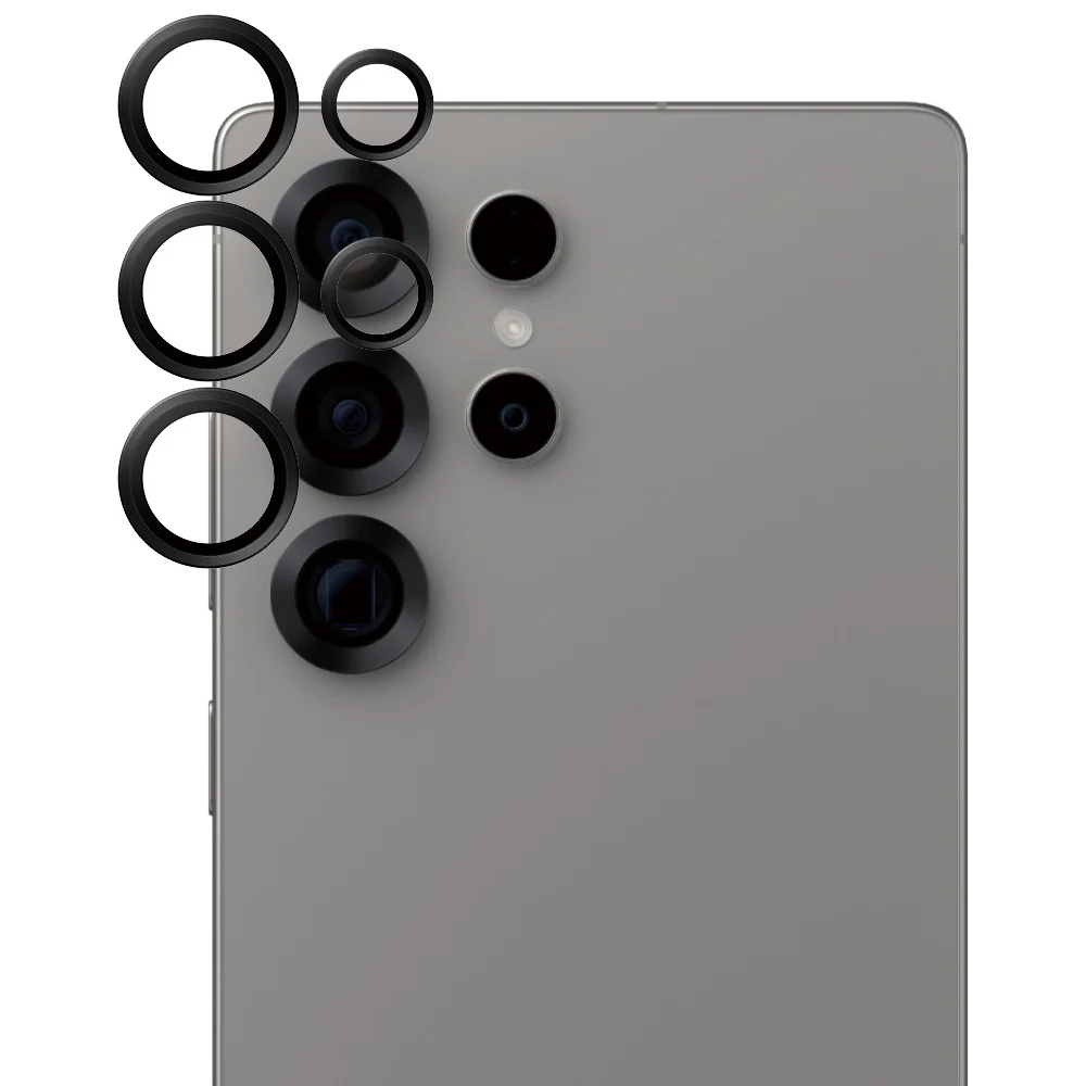 Gehärtetes Glas für Galaxy S25 Ultra, PanzerGlass Hoops Camera, Grau - Image 5