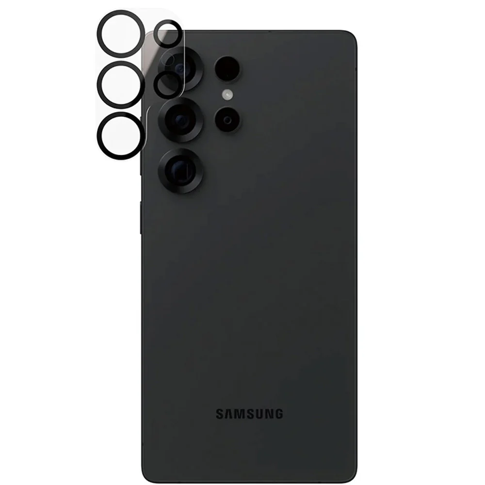 Gehärtetes Glas für Galaxy S25 Ultra, PanzerGlass PicturePerfect Camera Lens Protector, Schwarz - Image 5