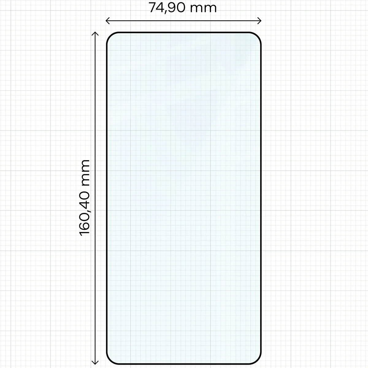 Gehärtetes Glas für Galaxy S26 Ultra, Bizon Glass Edge, Schwarzer Rahmen - Image 2