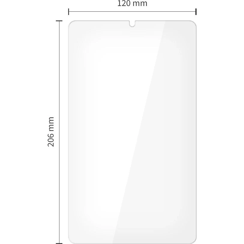 Gehärtetes Glas für Galaxy Tab A11 / A9, Tech-Protect Glass Fit Plus, 2 Stück - Image 3