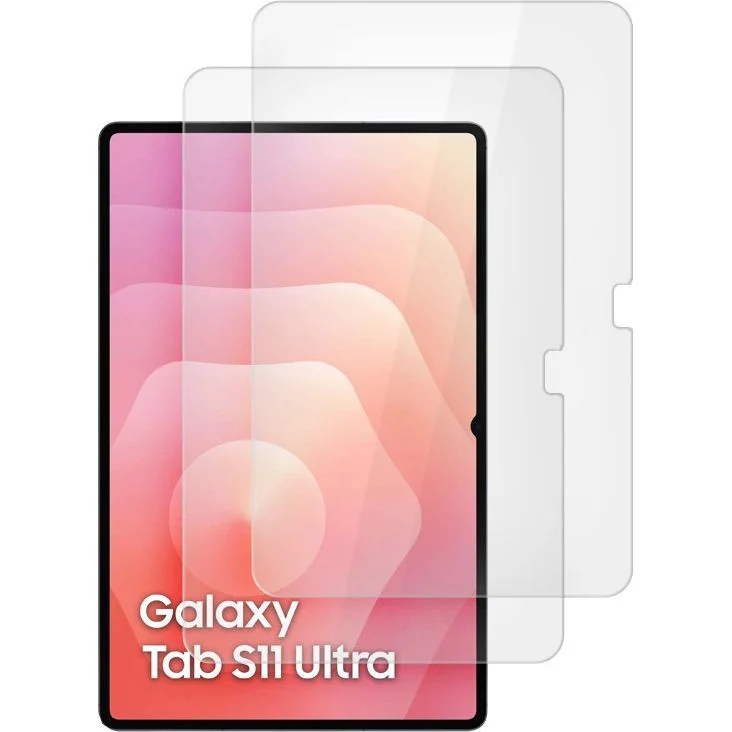 Gehärtetes Glas für Galaxy Tab S11 Ultra / S10 Ultra / S9 Ultra / S8 Ultra, Tech-Protect Glass Fit Plus, 2 Stück