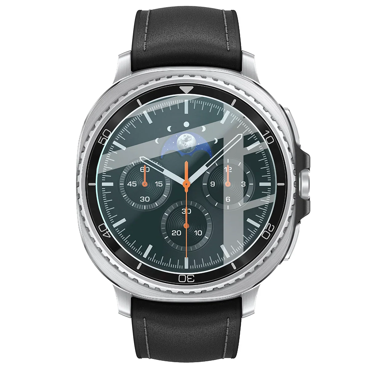 Gehärtetes Glas für Galaxy Watch 8 Classic 46 mm, Bizon Glass Watch Clear, Transparent - Image 2