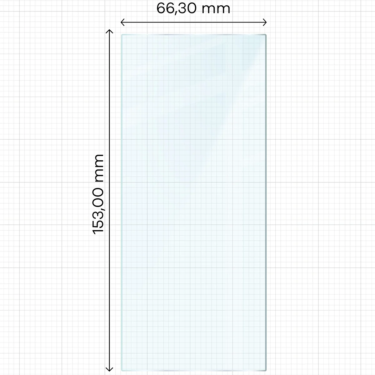 Gehärtetes Glas für Galaxy Z Fold7, Bizon Glass Clear - Image 2