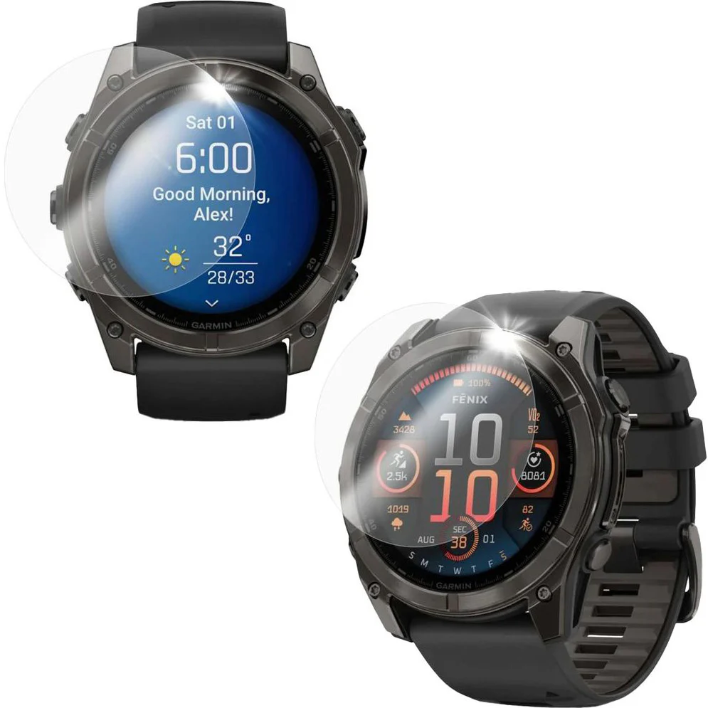 Gehärtetes Glas für Garmin Fenix 8 51mm, FIXED Smartwatch Tempered Glass, 2 Stücke - Image 3