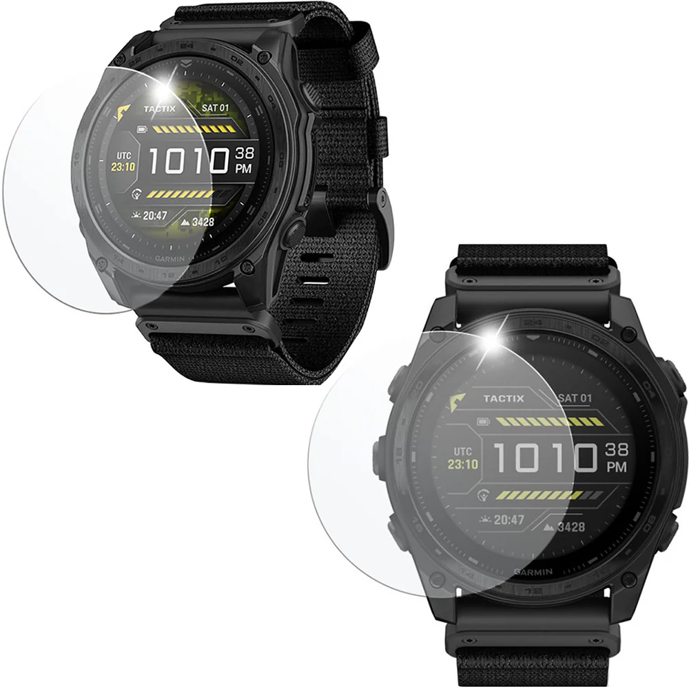 Gehärtetes Glas für Garmin Tactix 8 AMOLED 51 mm / SOLAR 51 mm, FIXED Smartwatch Tempered Glass, 2 Stücke - Image 3