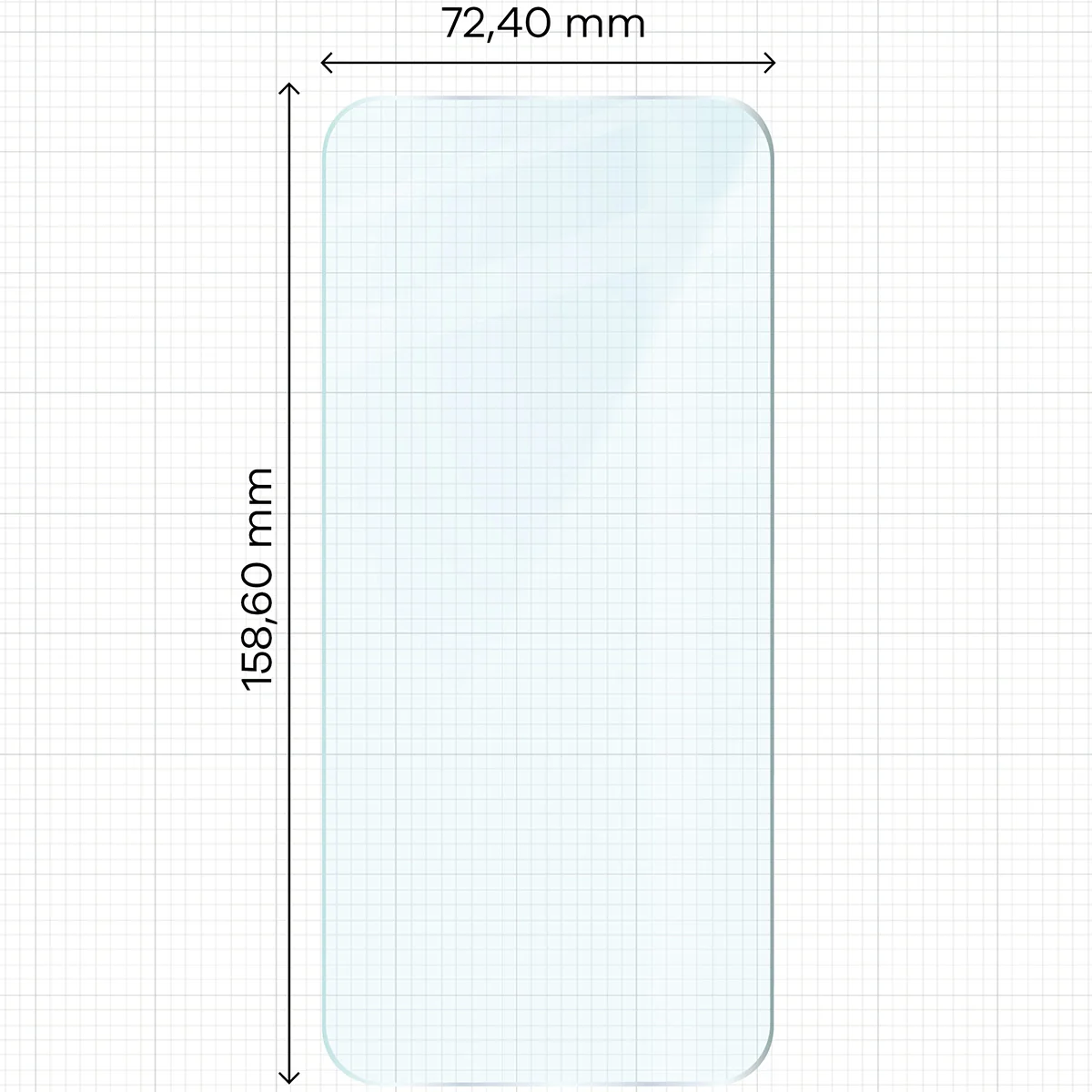 Gehärtetes Glas für Google Pixel 10 Pro XL / 9 Pro XL, Bizon Glass Clear Duo, 2 Stück - Image 2