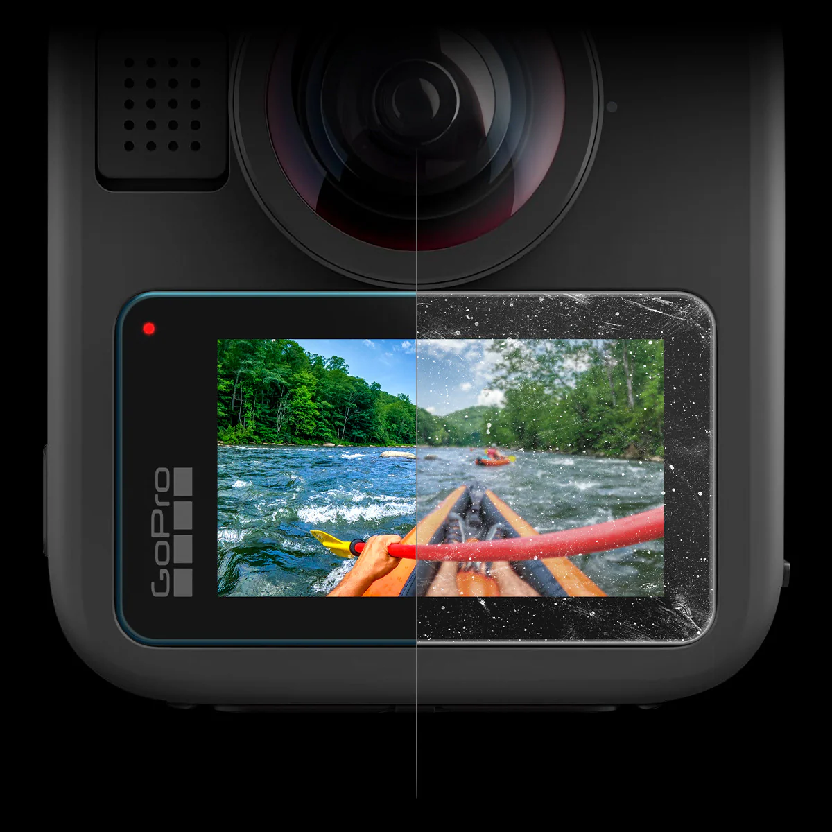 Gehärtetes Glas für GoPro MAX 2, Spigen Glas.tR Slim, 2 Stück - Image 11