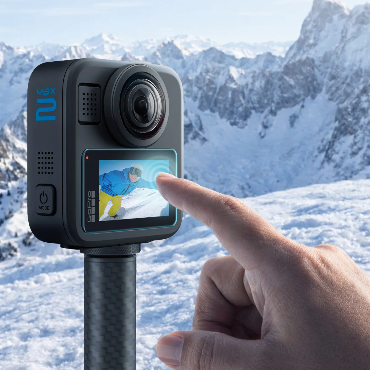 Gehärtetes Glas für GoPro MAX 2, Spigen Glas.tR Slim, 2 Stück - Image 8