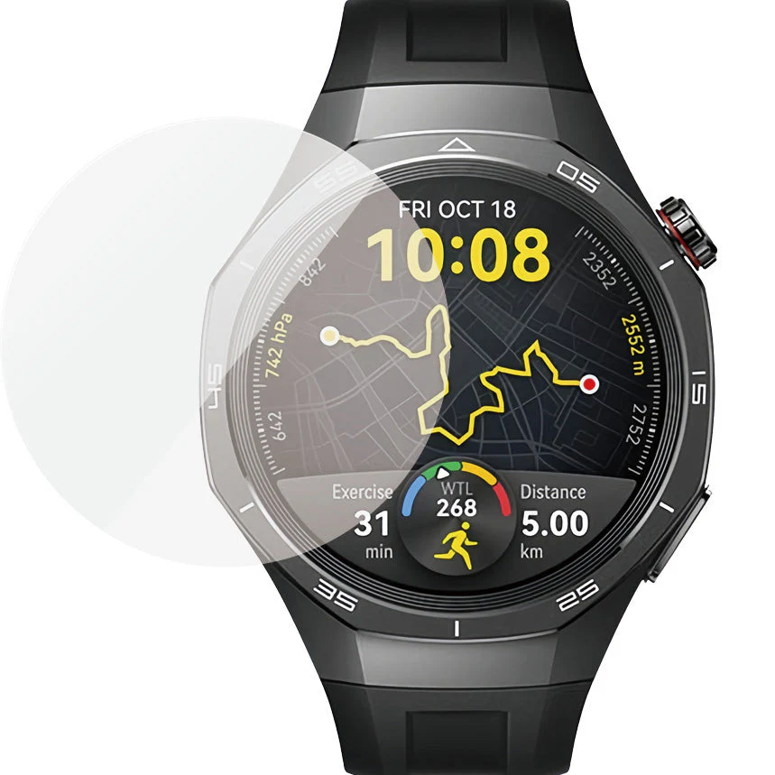 Gehärtetes Glas für Huawei Watch GT 5 Pro 42 mm, SAFE by PanzerGlass Ultra-Wide Fit