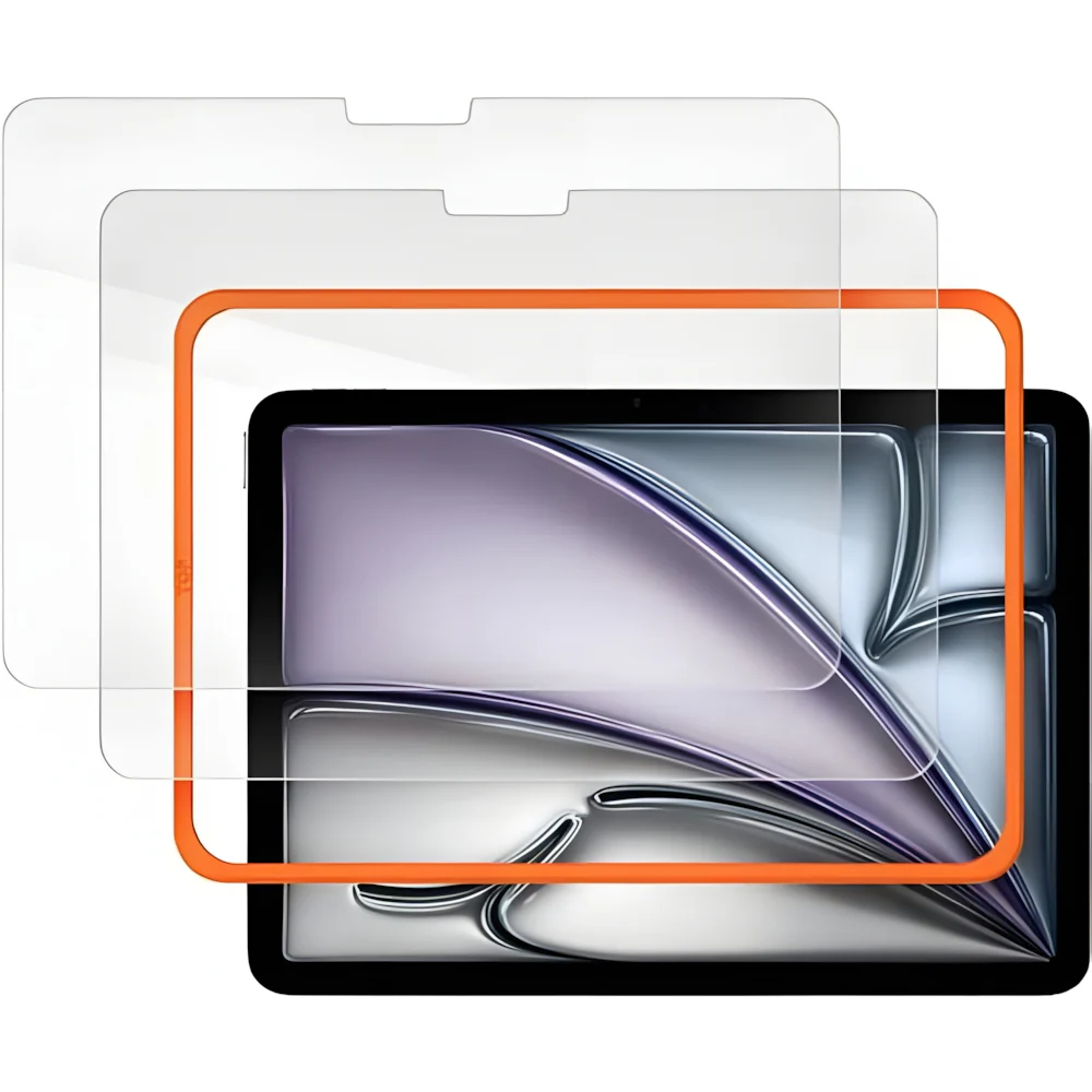Gehärtetes Glas für iPad Air 11" M4/M3/M2, Tech-Protect Easy Set Plus, mit Applikator, 2 Stück - Image 3