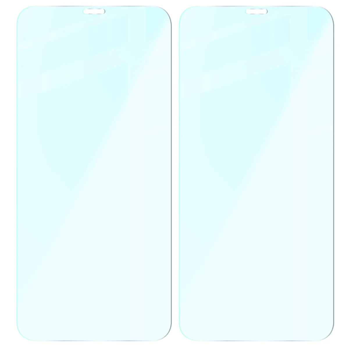 Gehärtetes Glas für iPhone 11 / Xr, Bizon Glass Clear Duo, 2 Stück - Image 4