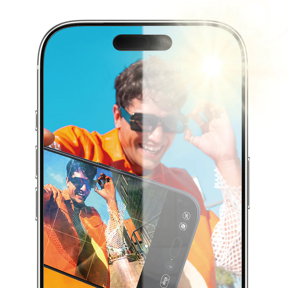 Gehärtetes Glas für iPhone 17 Pro, PanzerGlass Anti-Reflective Armor EasyAligner - Image 4