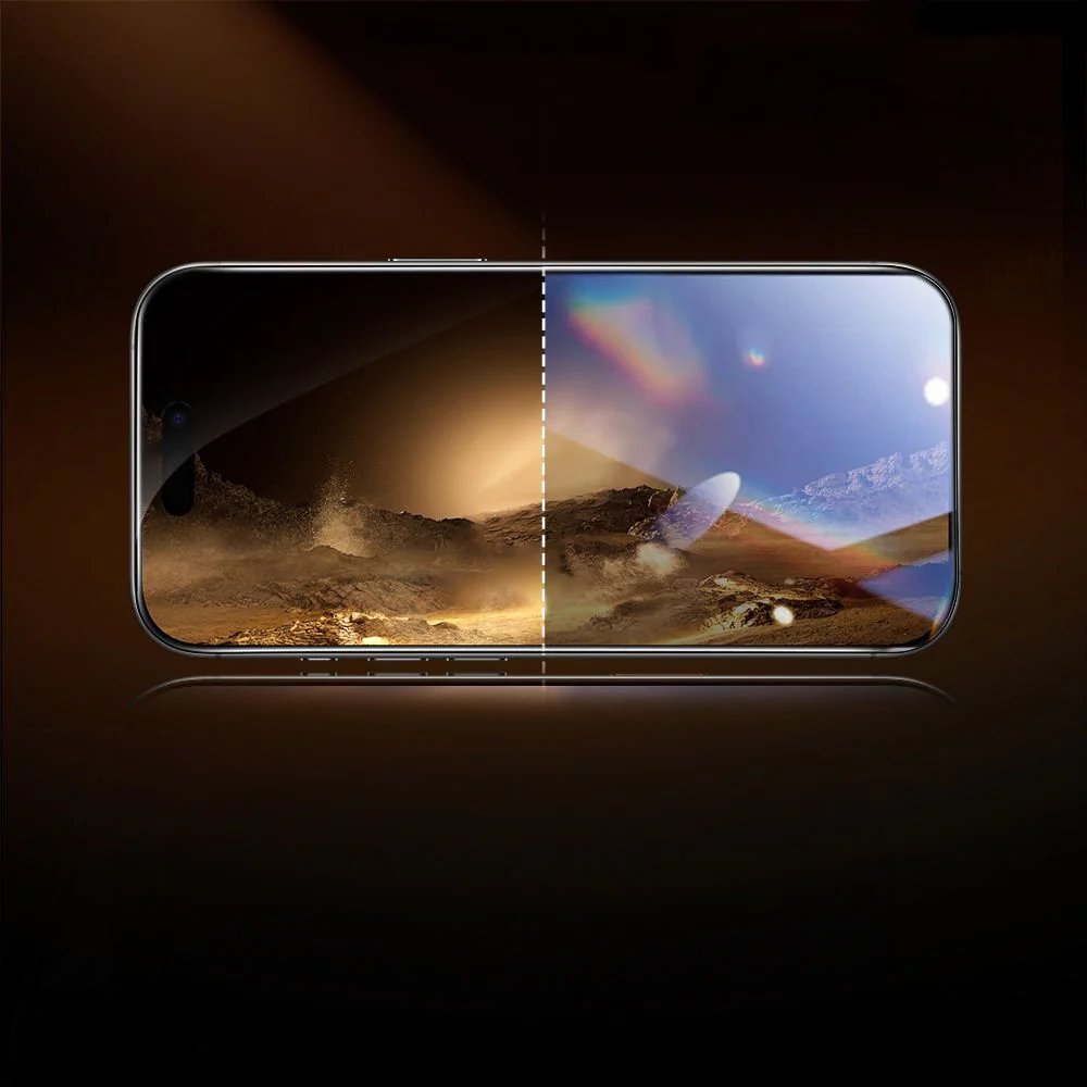 Gehärtetes Glas für iPhone 17 Pro Max, ESR Ultrafit Armorite Pro Tempered Glass, Transparent mit schwarzen Rahmen - Image 5
