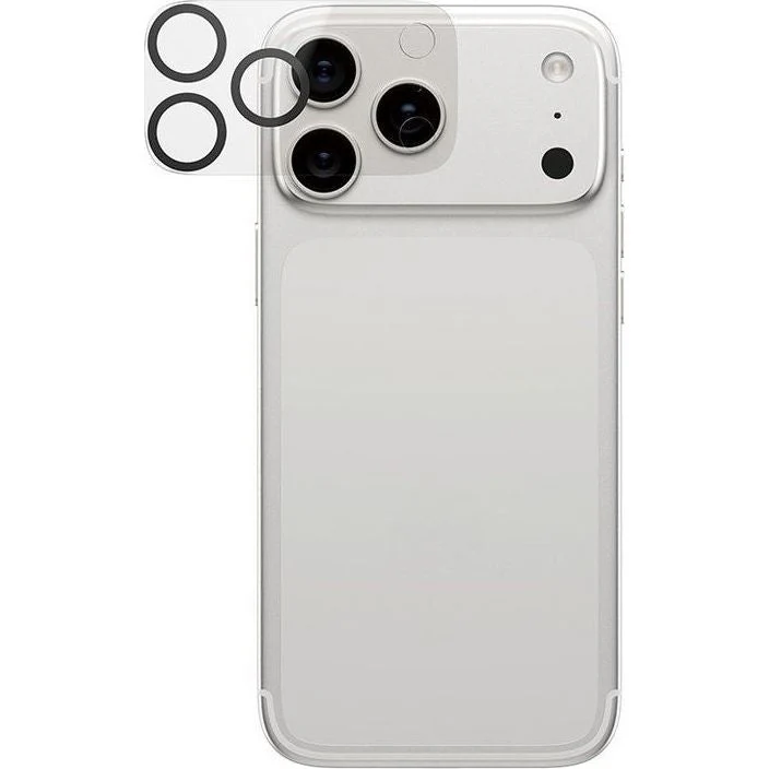 Gehärtetes Glas für iPhone 17 Pro Max, PanzerGlass PicturePerfect Camera Lens Protector, Transparent-Schwarz - Image 4