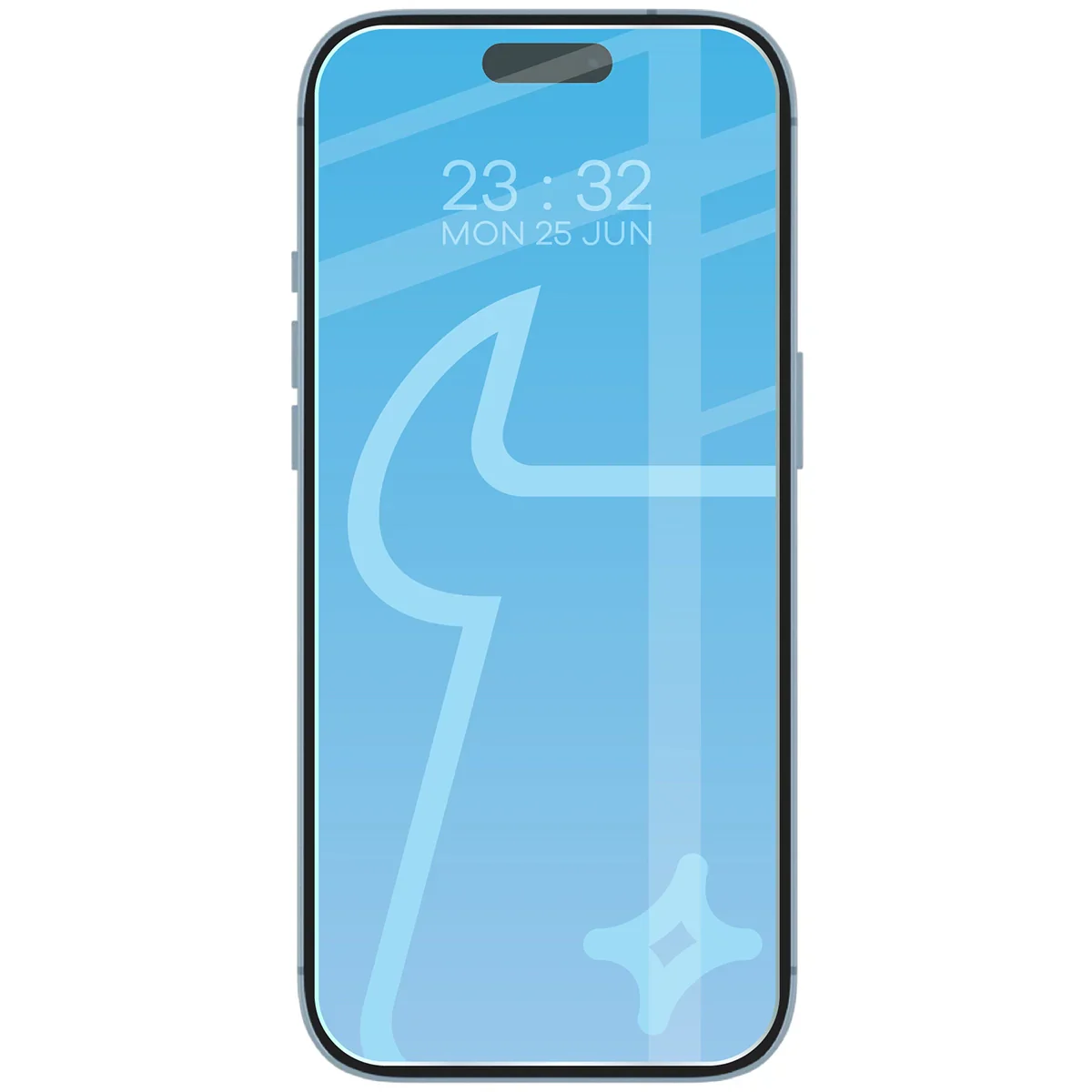 Gehärtetes Glas für iPhone Air, Bizon Glass Clear - Image 3