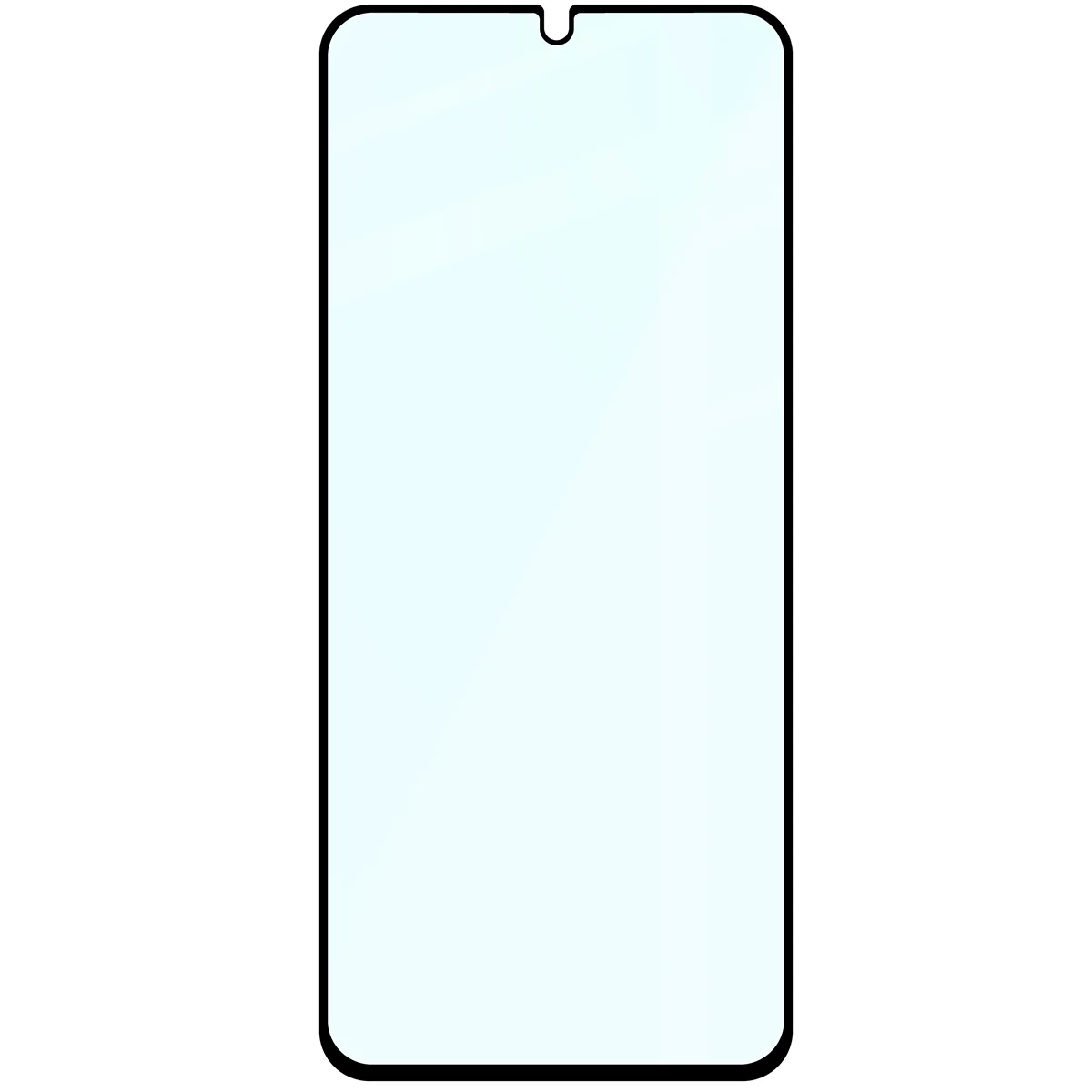 Gehärtetes Glas für Motorola Moto G06 4G / G06 Power 4G, Bizon Glass Edge, Schwarzer Rahmen - Image 4
