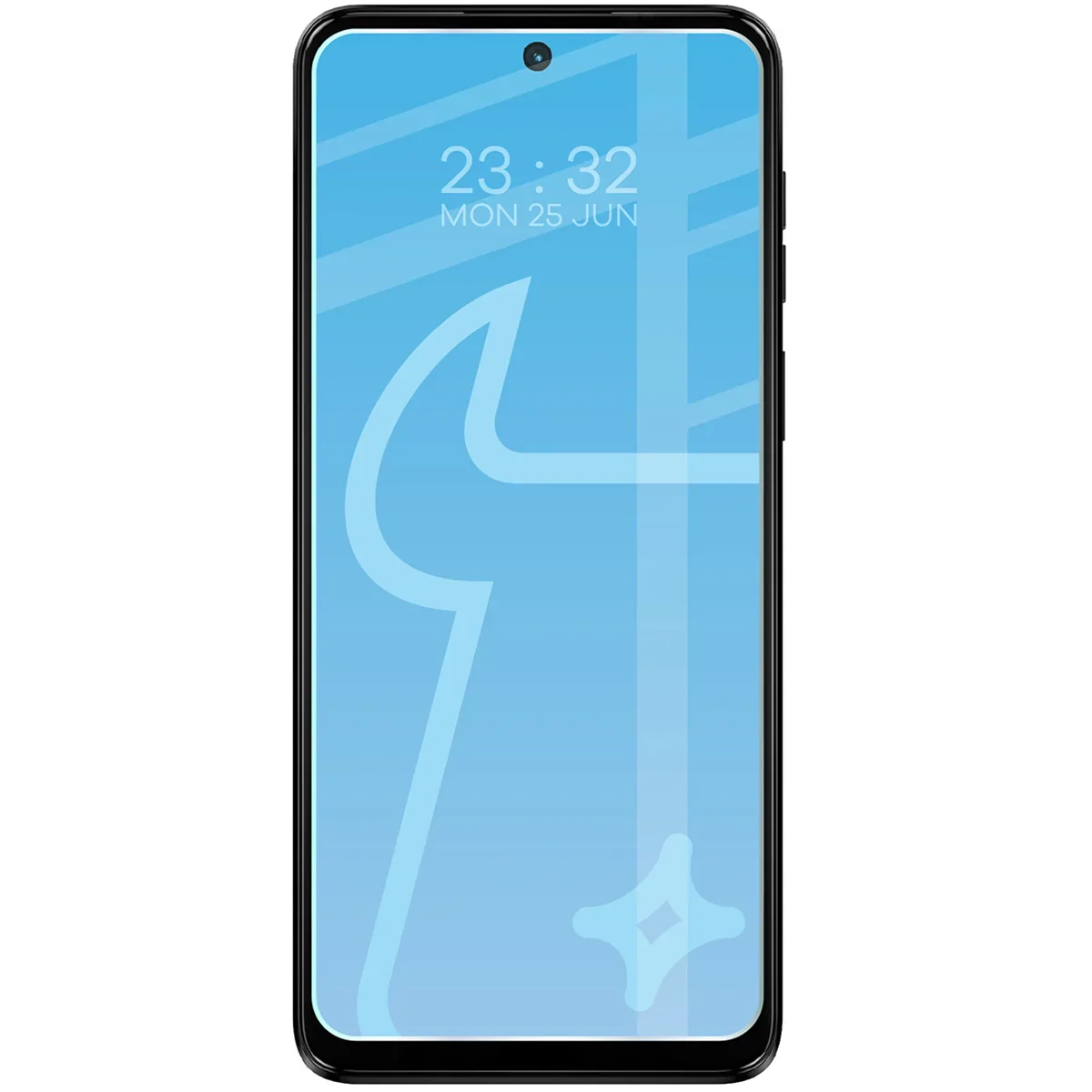 Gehärtetes Glas für Motorola Moto G14 4G / G54 5G / G54 Power 5G / G55 5G, Bizon Glass Clear Duo, 2 Stück - Image 3