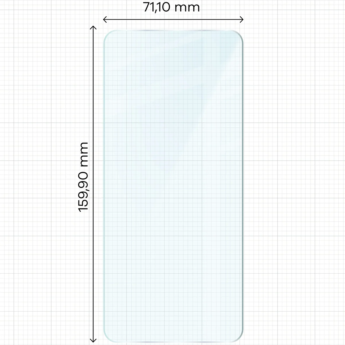 Gehärtetes Glas für Motorola Moto G15 / G15 Power / G05 / E15 / G56 5G, Bizon Glass Clear Duo, 2 Stück - Image 2