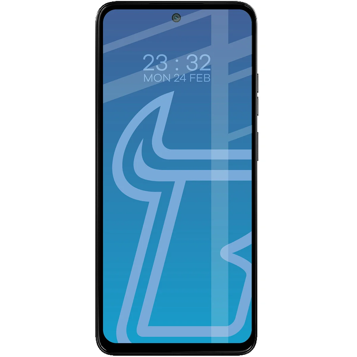 Gehärtetes Glas für Motorola Moto G15 / G15 Power / G05 / E15 / G56 5G, Bizon Glass Edge Duo, Schwarzer Rahmen, 2 Stück - Image 3