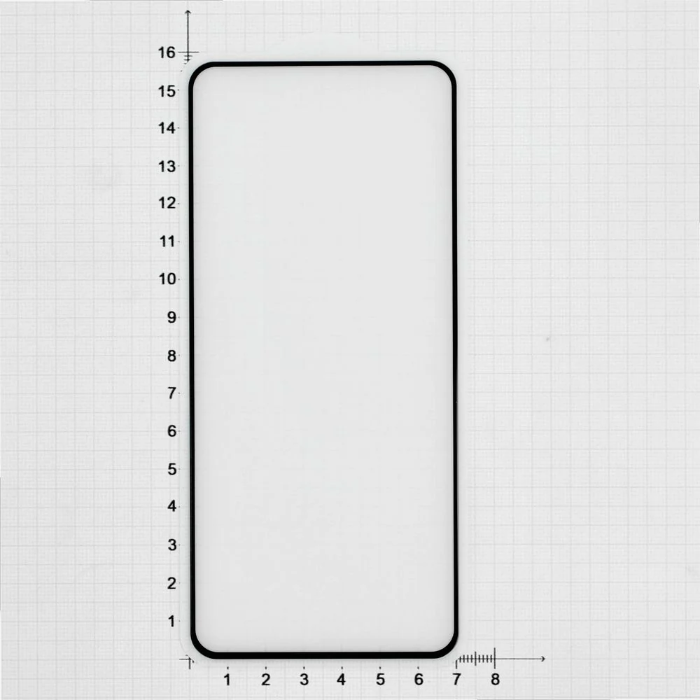 Gehärtetes Glas für Motorola Moto G86 5G / G86 Power 5G, Tech-Protect Glass Fit Plus, 2 Stück, Schwarzer Rahmen - Image 3