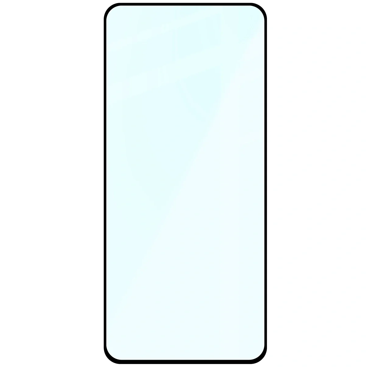 Gehärtetes Glas für Motorola Moto G86 5G / G86 Power 5G, Bizon Glass Edge, Schwarzer Rahmen - Image 4