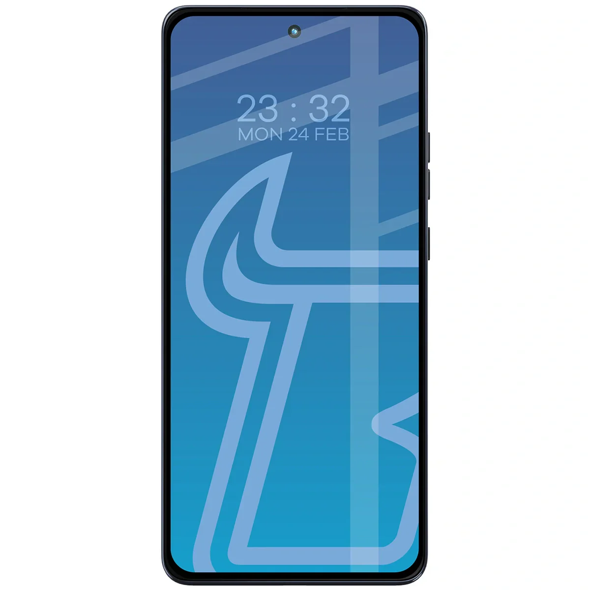 Gehärtetes Glas für Motorola Moto G86 5G / G86 Power 5G, Bizon Glass Edge Duo, Schwarzer Rahmen, 2 Stück - Image 3