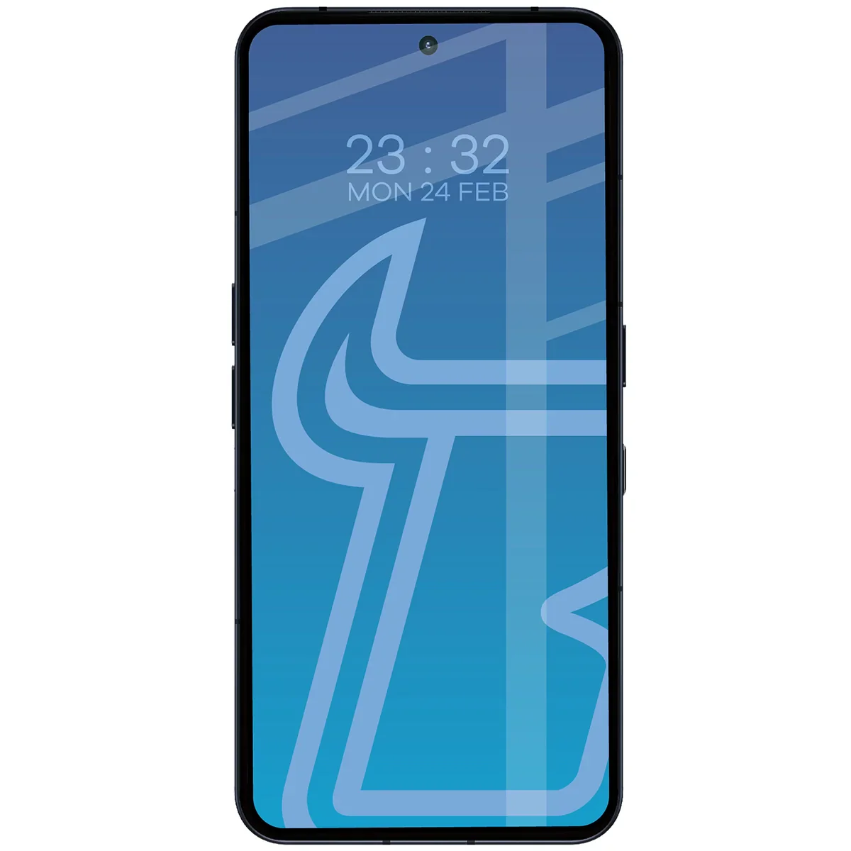 Gehärtetes Glas für Nothing Phone (3), Bizon Glass Edge, Schwarzer Rahmen - Image 3