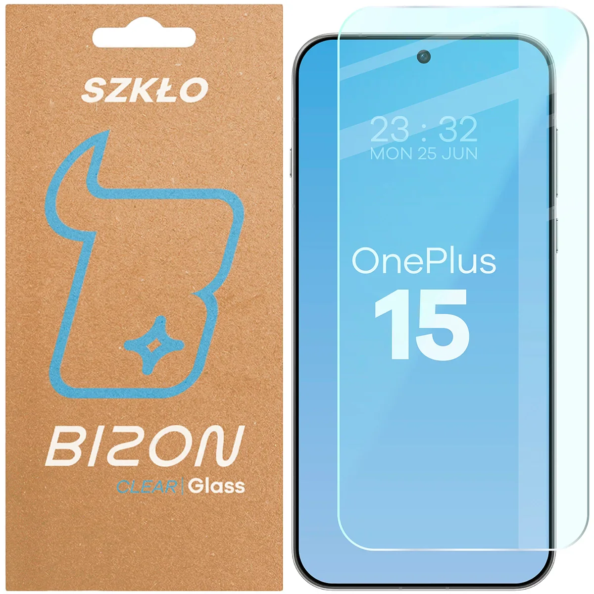 Gehärtetes Glas für OnePlus 15, Bizon Glass Clear