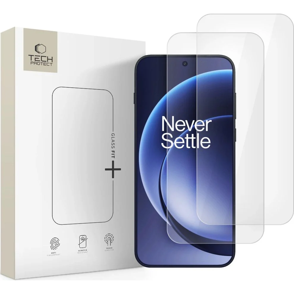 Gehärtetes Glas für OnePlus 15, Tech-Protect Glass Fit Plus, 2 Stück - Image 2