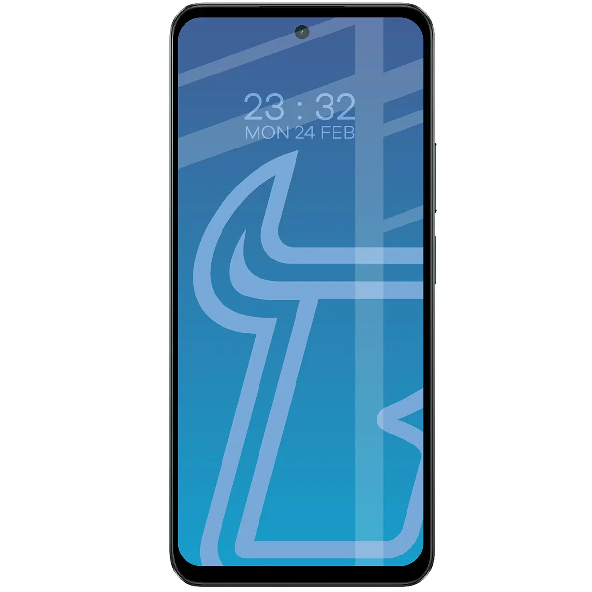 Gehärtetes Glas für Realme C71 4G, Bizon Glass Edge, Schwarzer Rahmen - Image 3