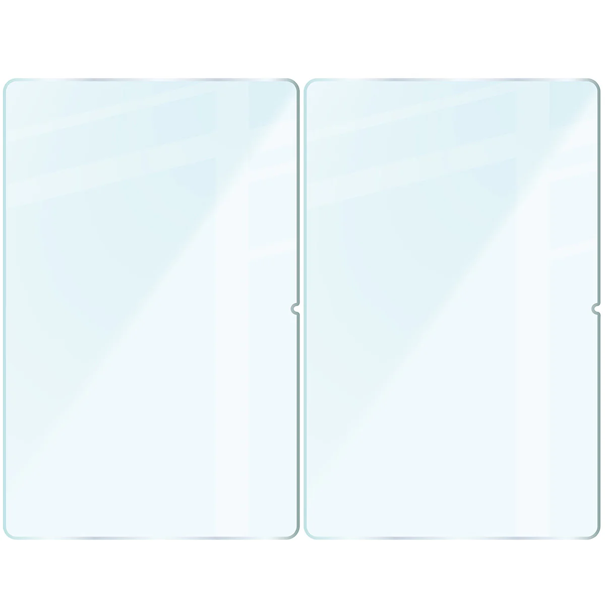 Gehärtetes Glas für Samsung Galaxy Tab S10 FE Plus, Bizon Glass Tab Clear Duo, 2 Stück - Image 4