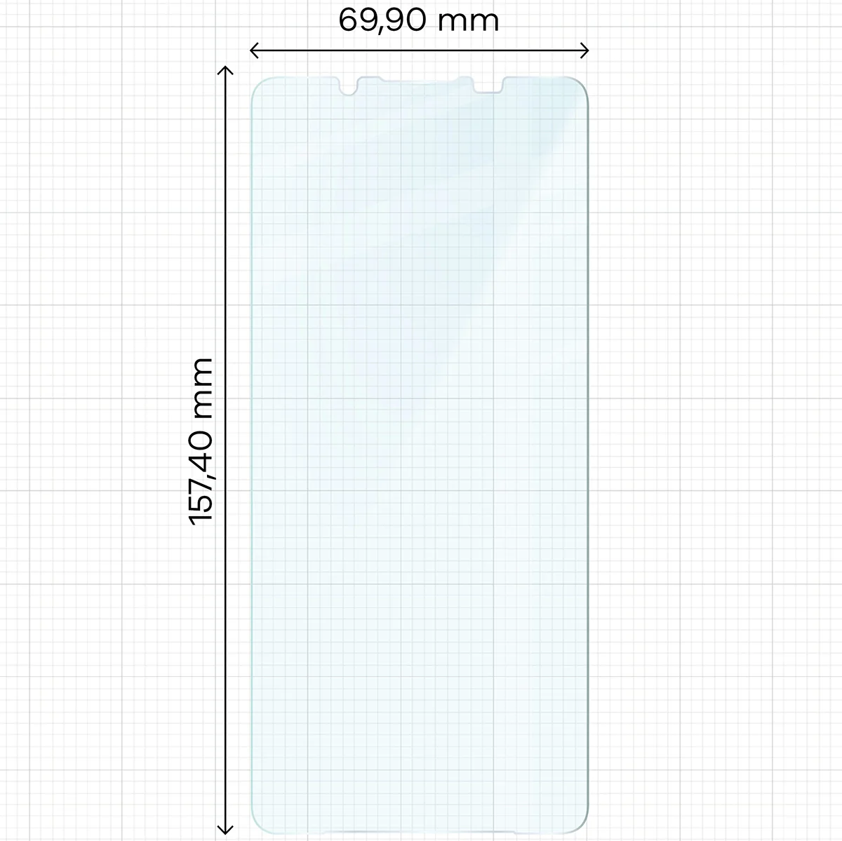 Gehärtetes Glas für Xperia 1 VII, Bizon Glass Clear - Image 2