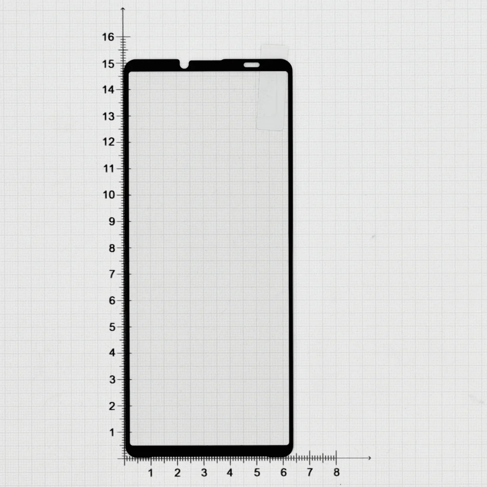 Gehärtetes Glas für Sony Xperia 10 VII, Fixed Full Cover 2.5D Tempered Glass, Schwarzen Rahmen - Image 2