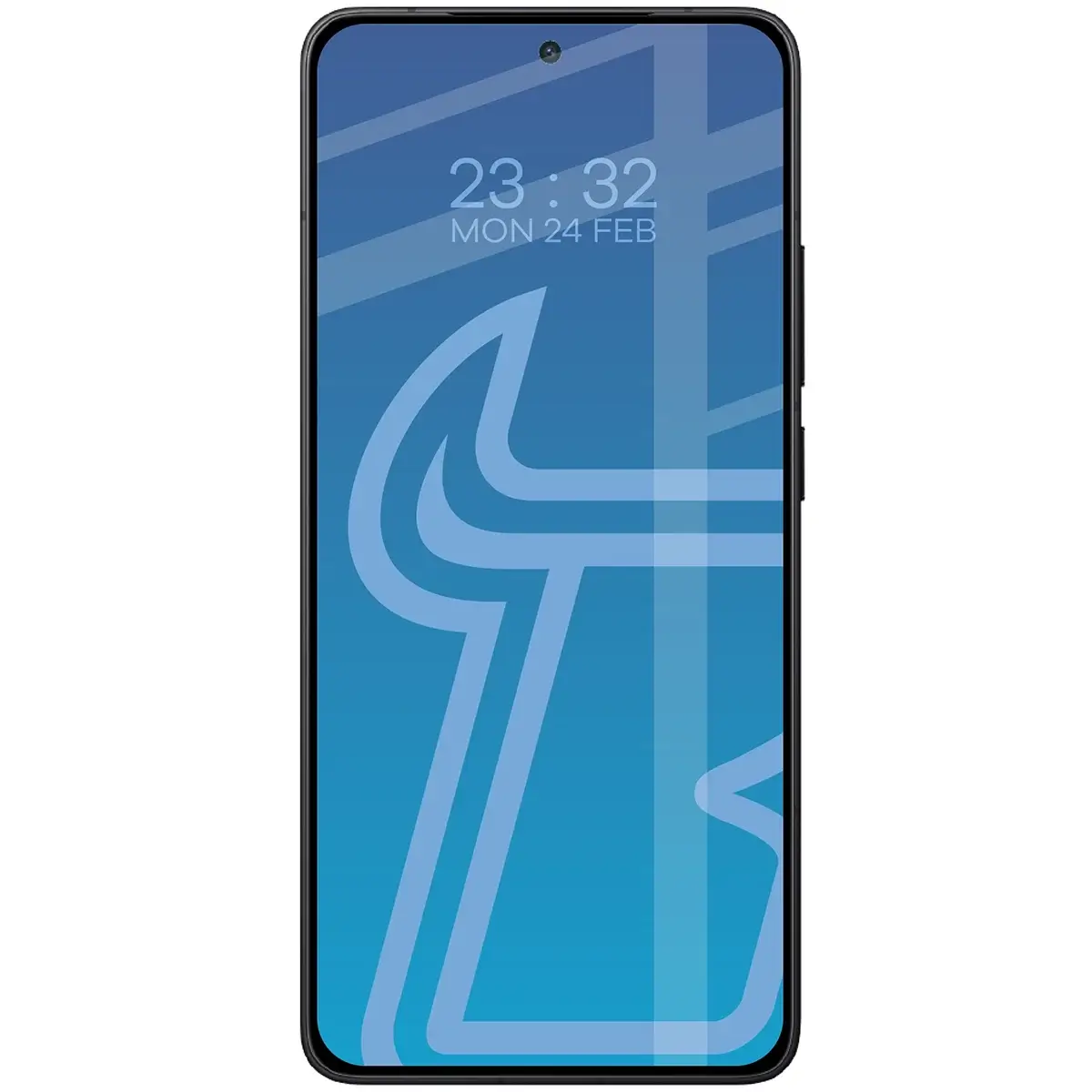 Gehärtetes Glas für Xiaomi Poco F7 Pro / F7 Ultra, Bizon Glass Edge, Schwarzer Rahmen - Image 3