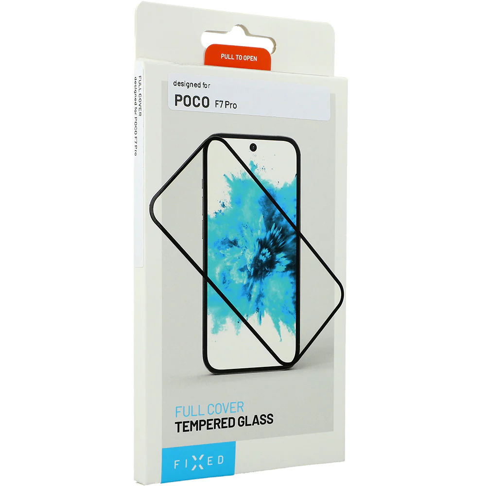 Gehärtetes Glas für Xiaomi POCO F7 Pro, Fixed Full Cover 2.5D Tempered Glass, Schwarzen Rahmen - Image 4
