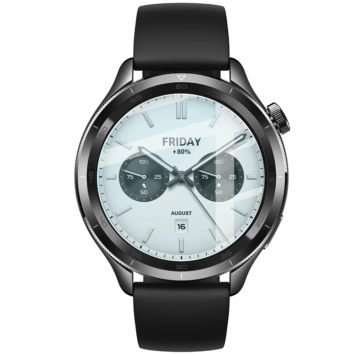 Gehärtetes Glas für Xiaomi Watch S4, Bizon Glass Watch Clear, Transparent - Image 2