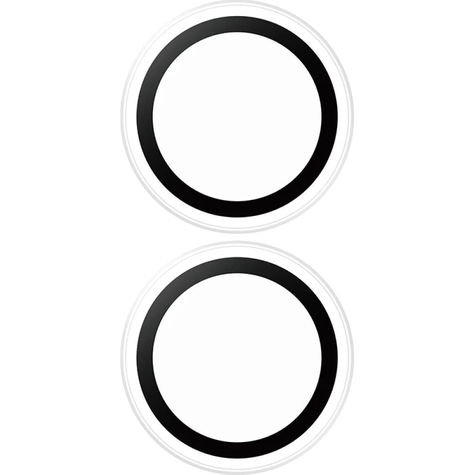 Gehärtetes Glas mit Applikator für iPhone 17 / 16 Plus / 16, PanzerGlass Hoops Camera, Transparent - Image 3