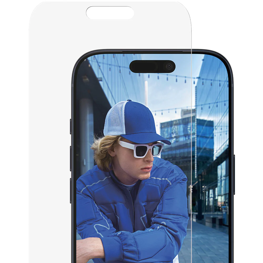 Gehärtetes Glas mit Applikator für iPhone 17 Pro, PanzerGlass Classic Fit EasyAligner - Image 2